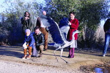Libertação durante a iniciativa Sábado Livre na Quinta de Marim