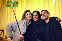 Cristina Ferreira diverte-se com Rita Pereira e Pedro Teixeira