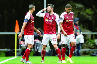 Braga a um ponto do apuramento 