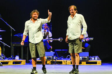 César Mourão e Carlos M. Cunha, dos Commedia a La Carte