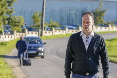 Bruno Jacinto na chegada ao tribunal