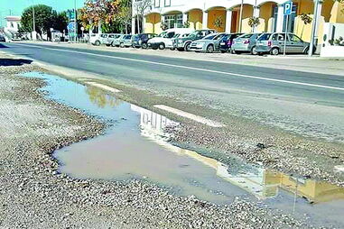 Mau estado da EN125 agrava-se em Altura