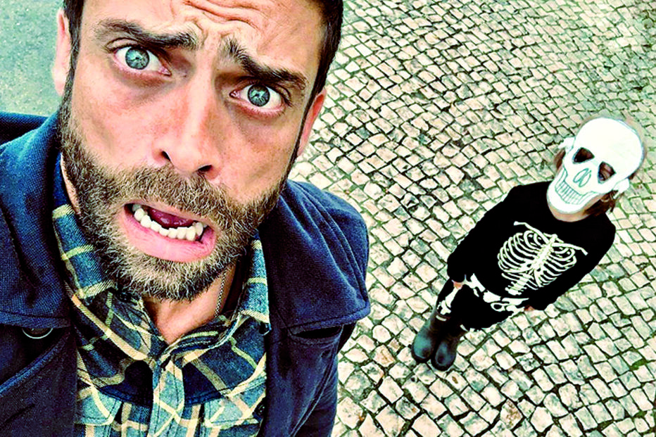 Diogo Amaral assustado com  Mateus 