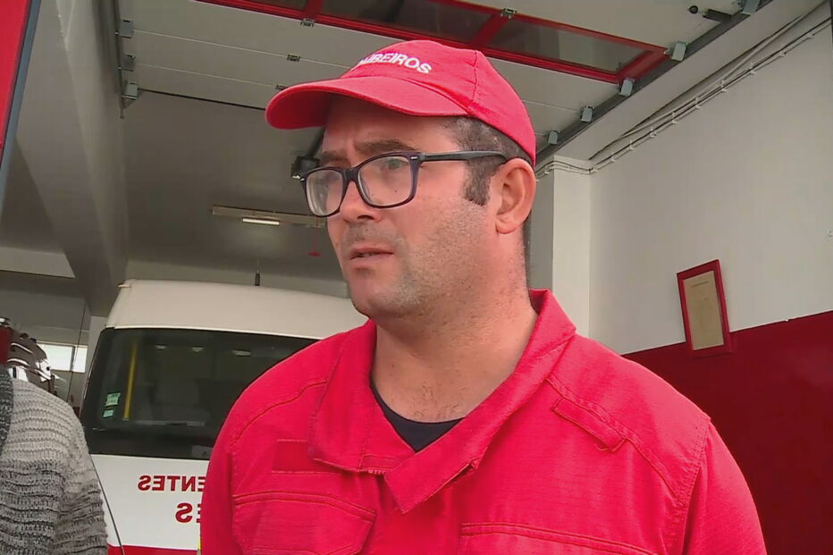 Bombeiro agredido em Borba