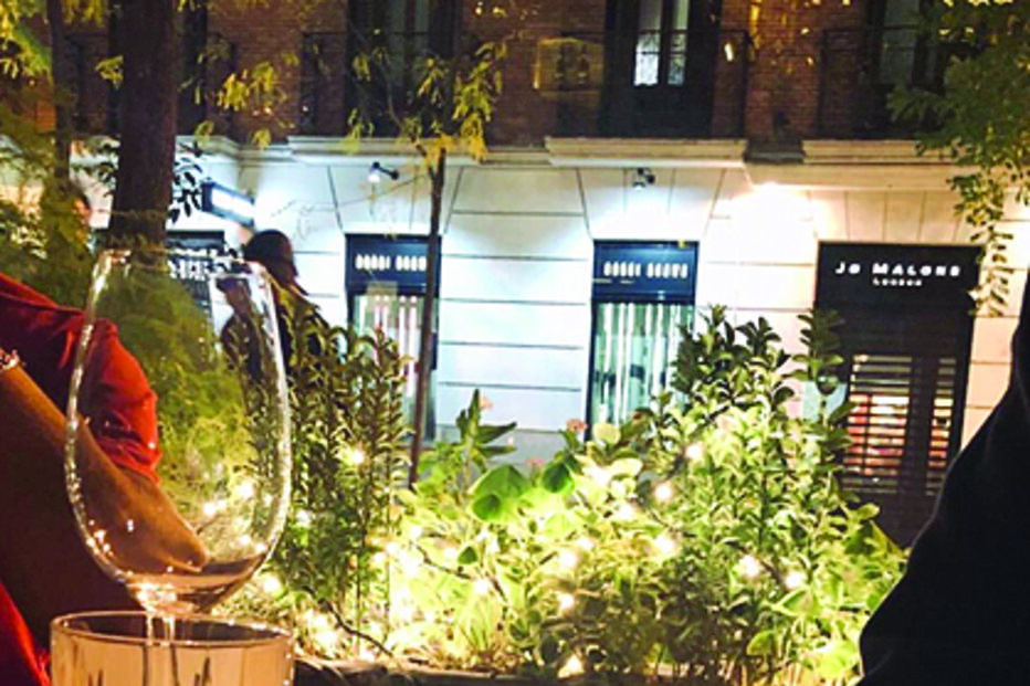 O restaurante onde jantaram 