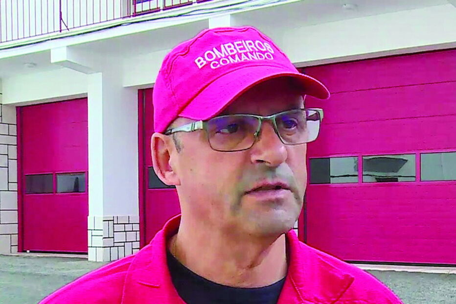 Comandante dos bombeiros de Borba, Joaquim Branco