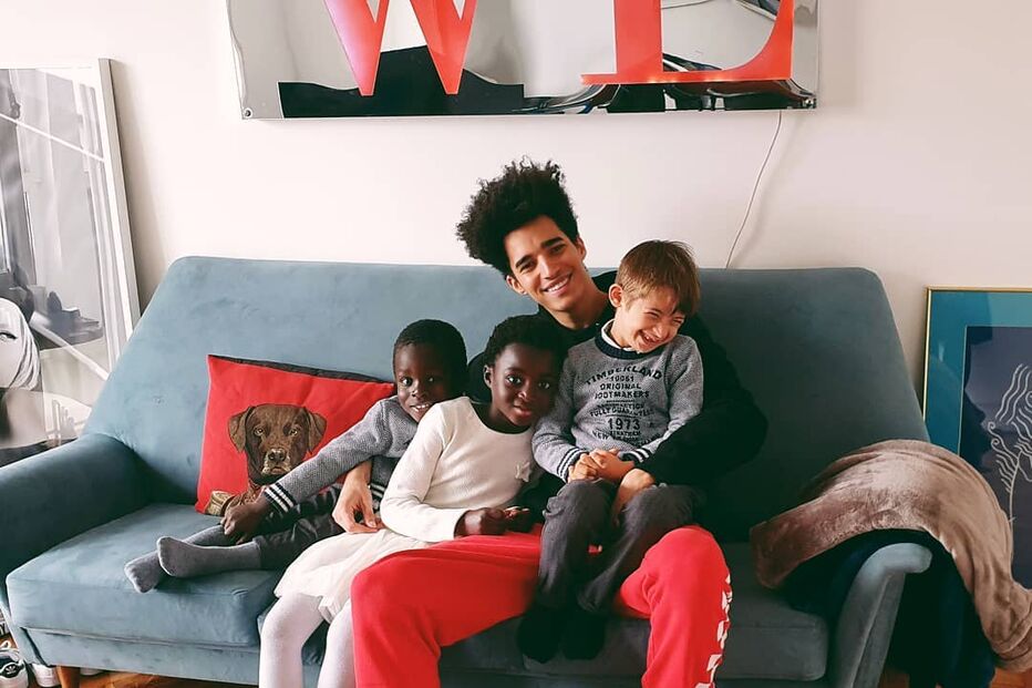 Luís Borges revela ternura pelos filhos