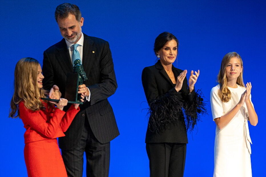 Família real em Barcelona