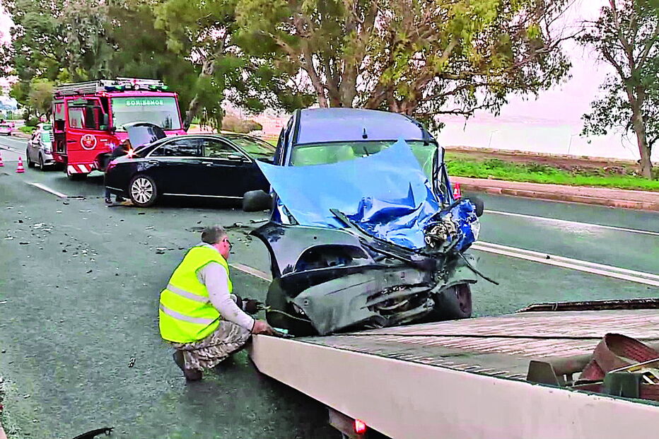 Acidentes nas estradas