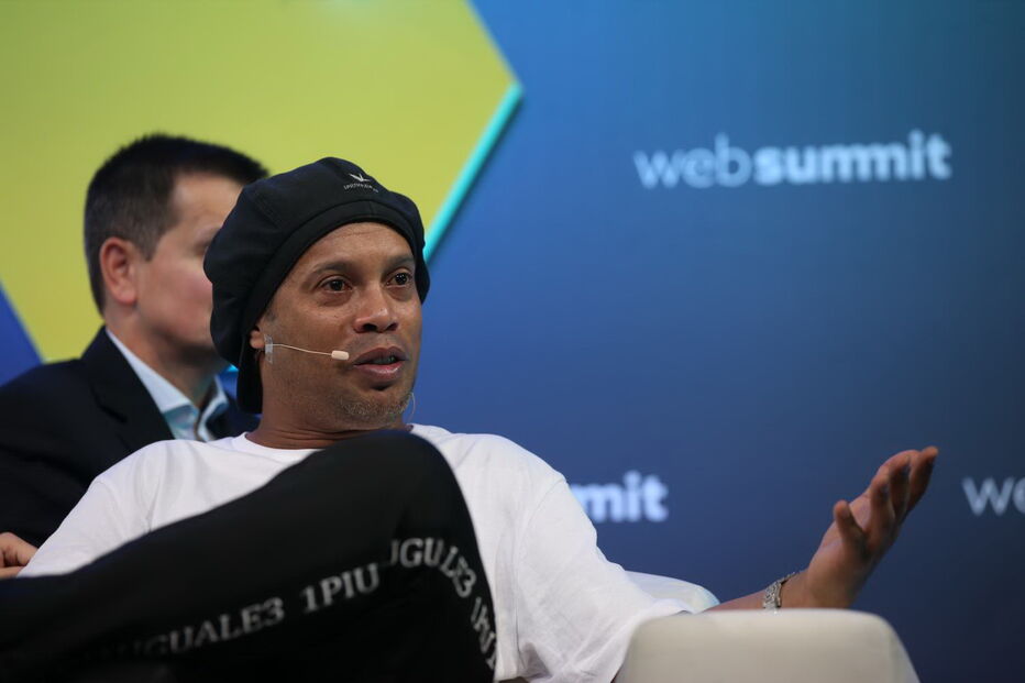 Ronaldinho Gaúcho na Web Summit