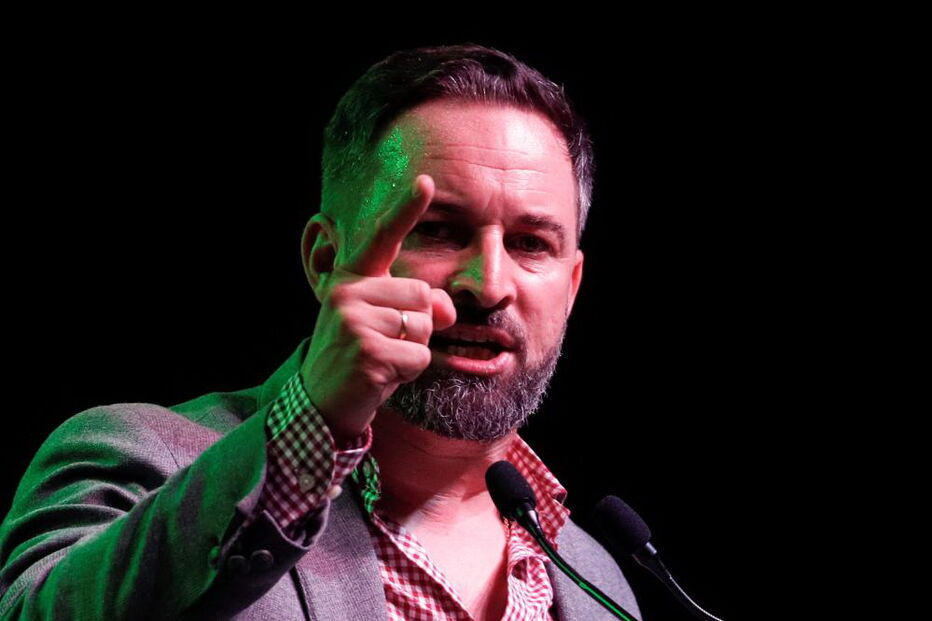 Santiago Abascal, líder do Vox