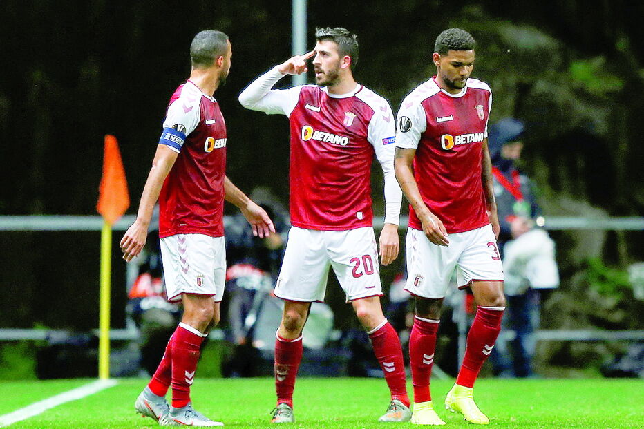 Braga a um ponto do apuramento 