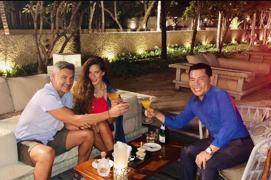 Vítor Baía e Andreia Santos