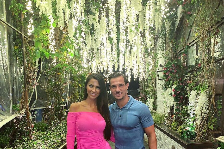 Filipa Brandão e Cédric Soares