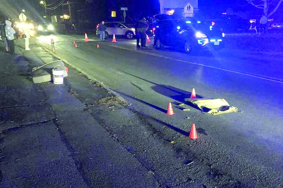 Local onde o português José Ferreira, de 85 anos, foi atropelado por condutor que fugiu