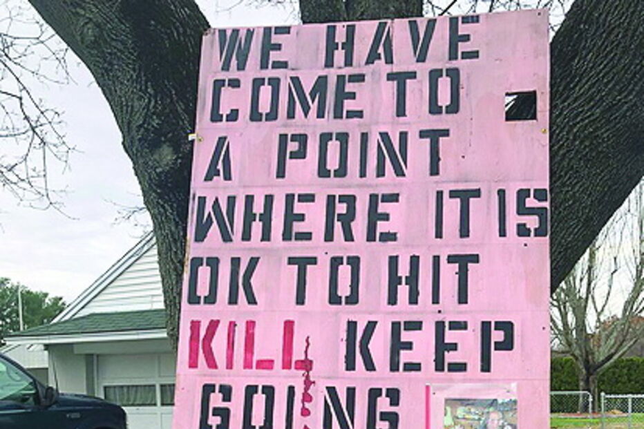 Cartaz de homenagem ao português, em Taunton, EUA