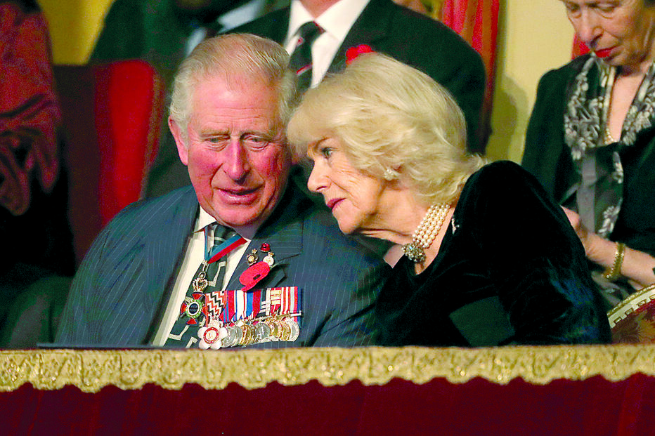 Príncipe Carlos com a mulher, Camilla Parker Bowles 
