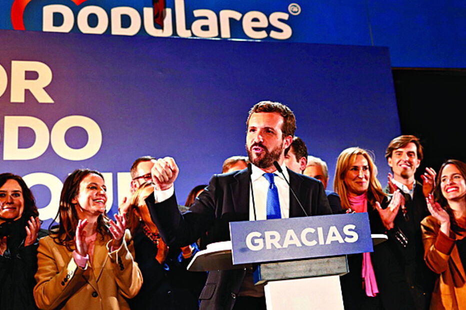 Casado defendeu que Sánchez foi o grande derrotado destas eleições
