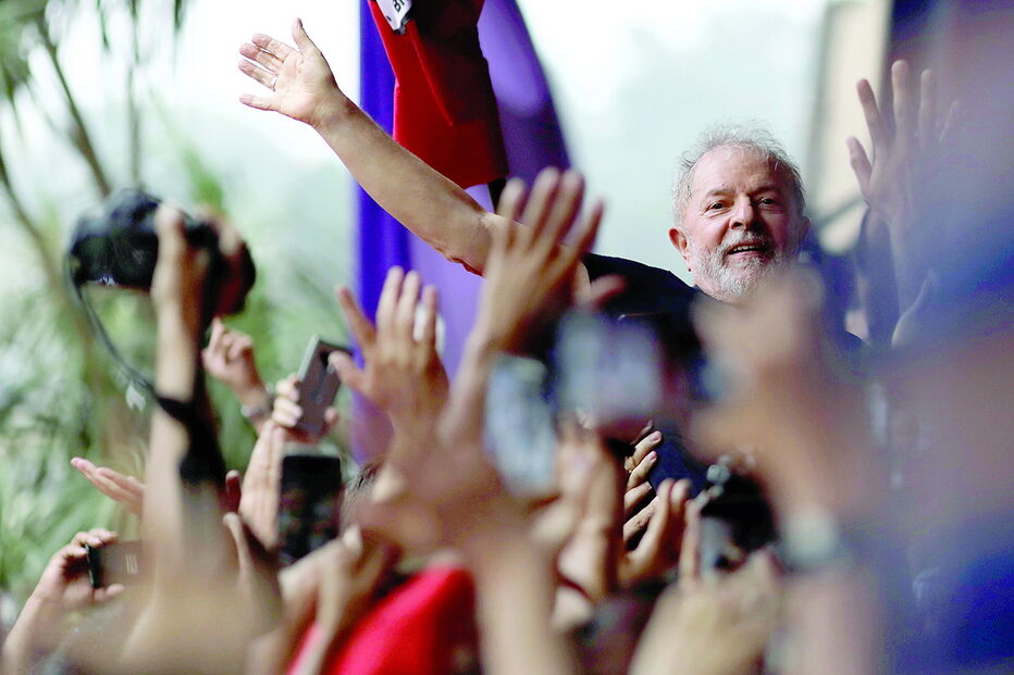 Lula da Silva não esconde a ambição de voltar à presidência do Brasil  