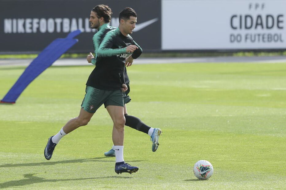 Treino da Seleção portuguesa de futebol