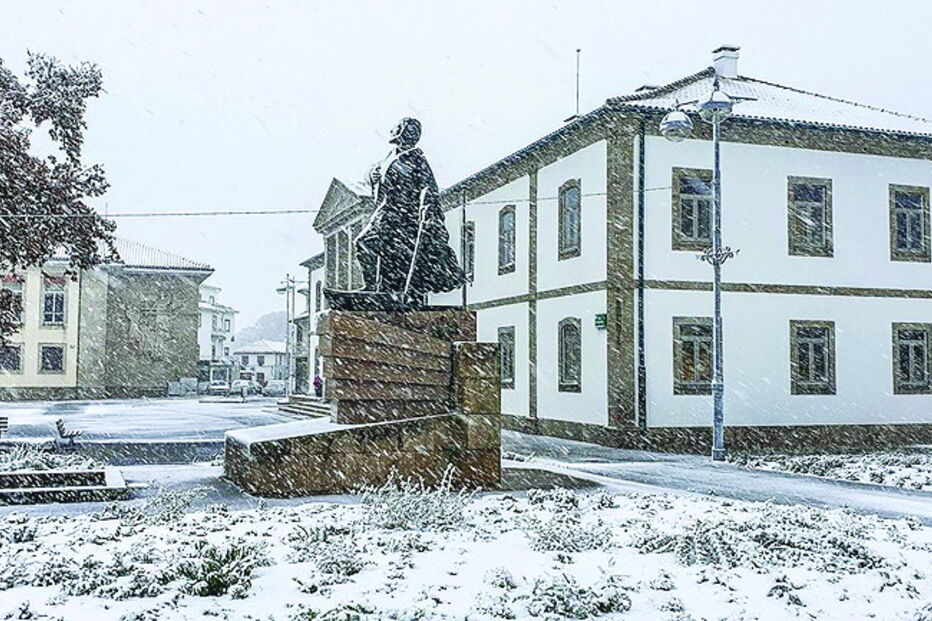 Neve em Montalegre