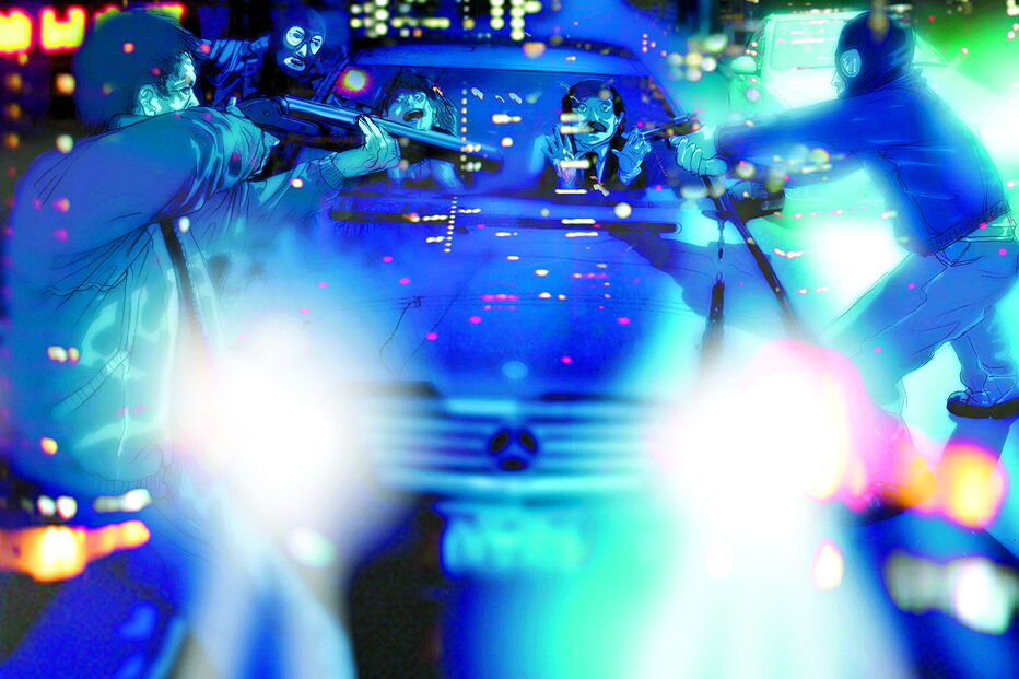 Trio espalha o terror em estradas e bombas