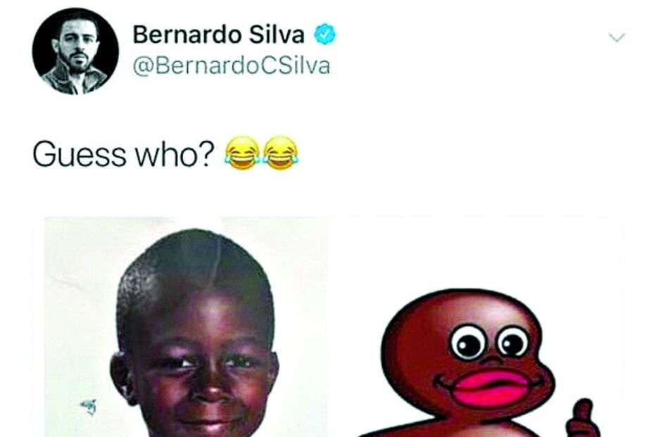 Foi  esta ‘brincadeira’ que levou a federação inglesa a castigar o jogador luso 