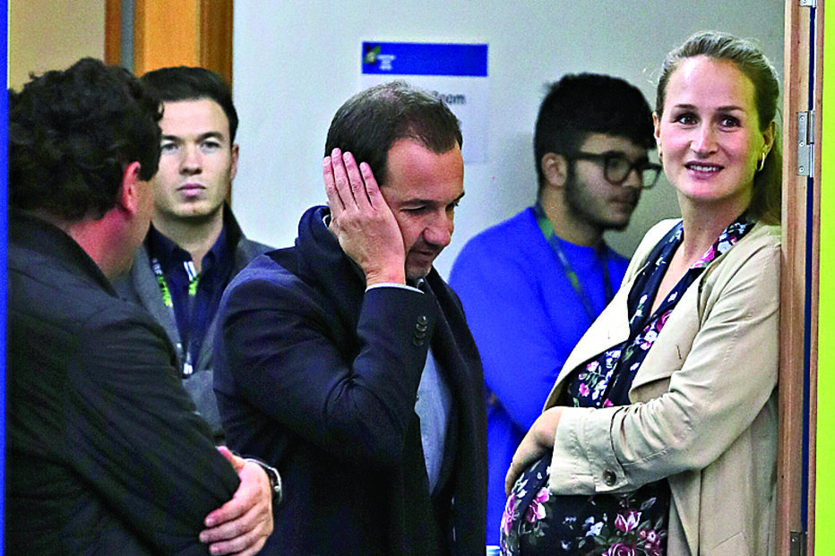 Frederico Varandas e Katarina Larsson