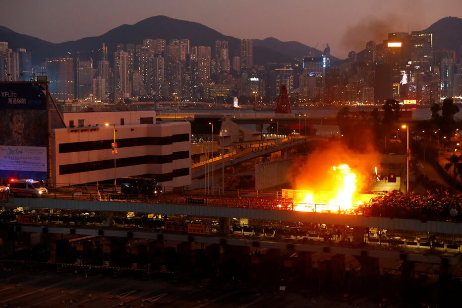 Confrontos em Hong Kong