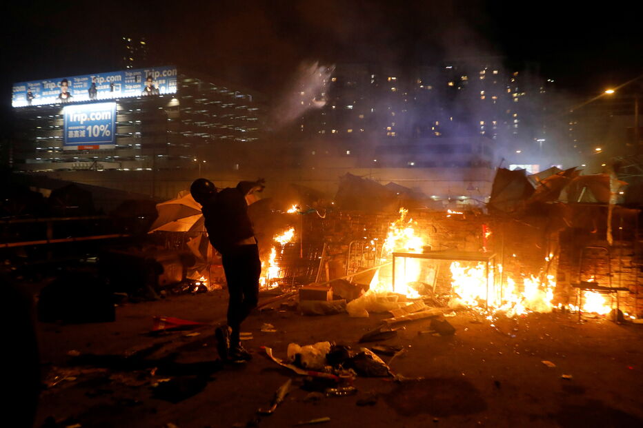 Confrontos em Hong Kong