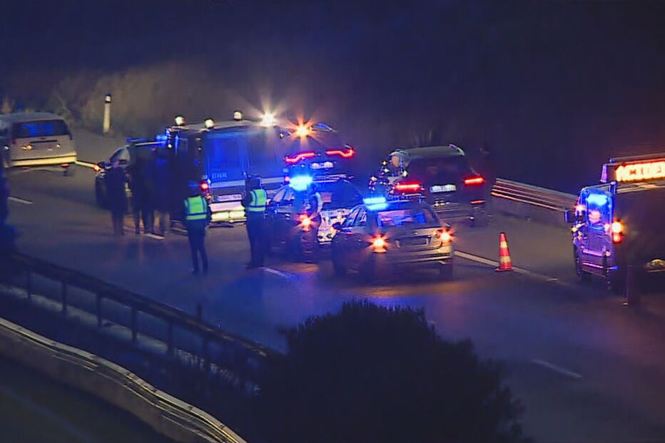 Acidente brutal a A42 em Paços de Ferreira