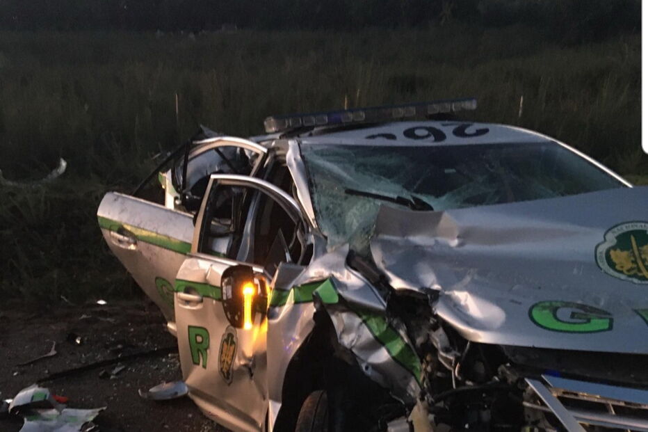 Acidente brutal a A42 em Paços de Ferreira	