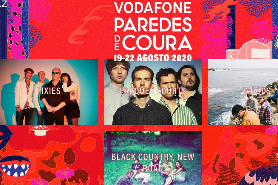 Já são conhecidos os primeiros nomes que vão atuar no Paredes de Coura 2020