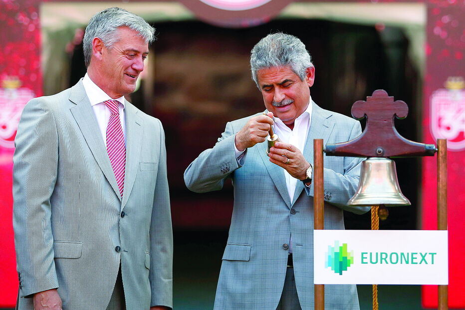 Domingos Soares de Oliveira e Luís Filipe Vieira