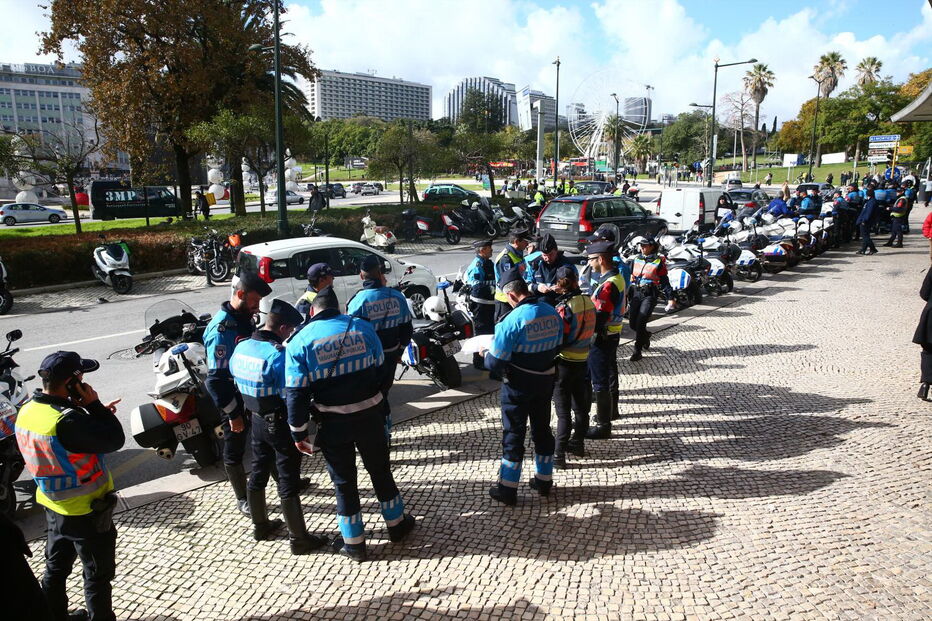Manifestação da PSP e GNR em Lisboa