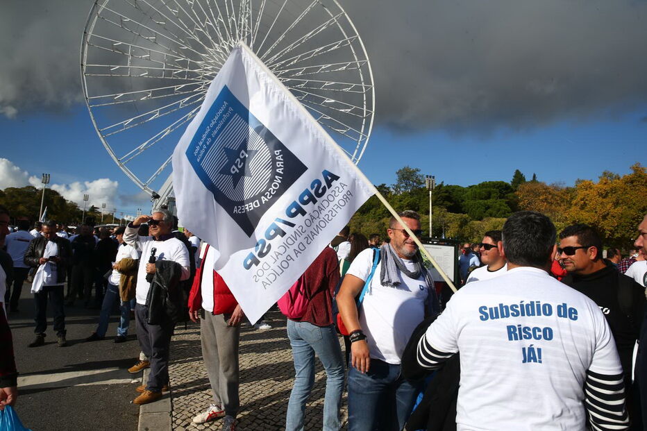 Manifestação da PSP e GNR em Lisboa
