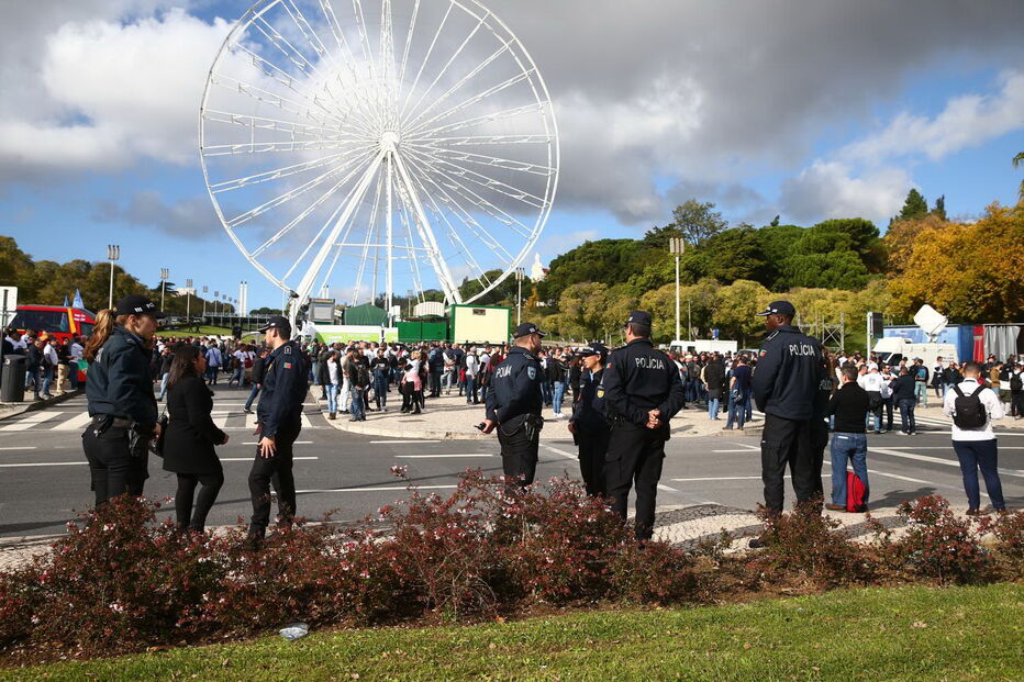 Manifestação da PSP e GNR em Lisboa