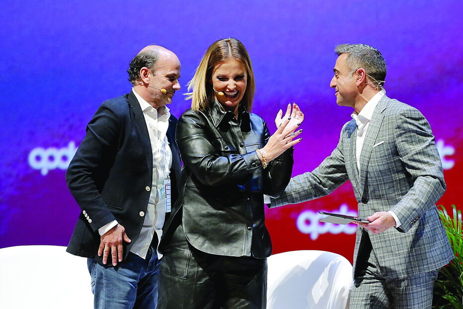 Cristina Ferreira também foi ao congresso da APDC
