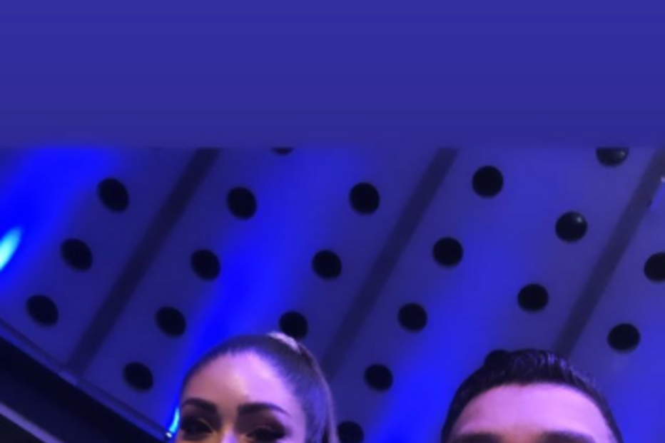 Mateus Uribe e a mulher, Cindy Garcia