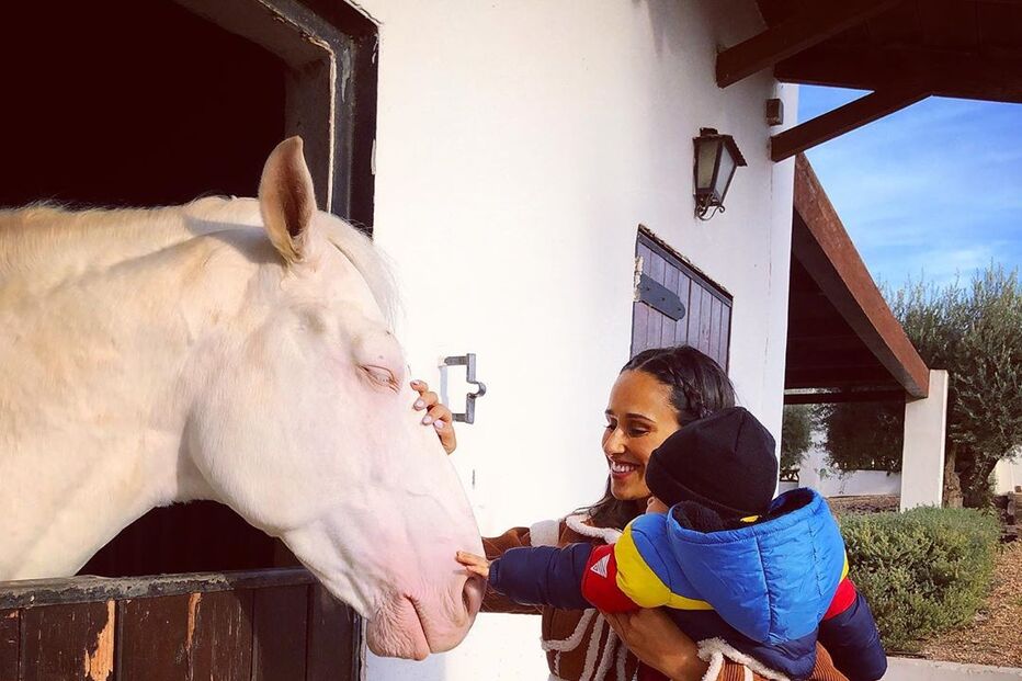 Rita Pereira desfruta no Alentejo