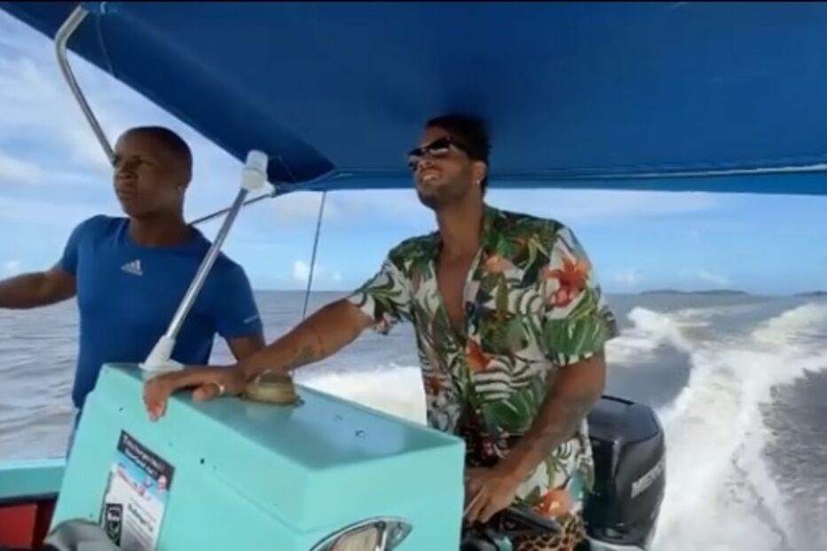 Guillaume Lalung nas Caraíbas