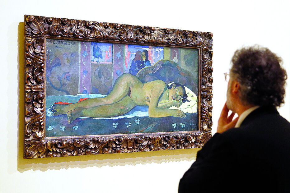 Obras de Gauguin estão em exibição na National Gallery, em Londres
