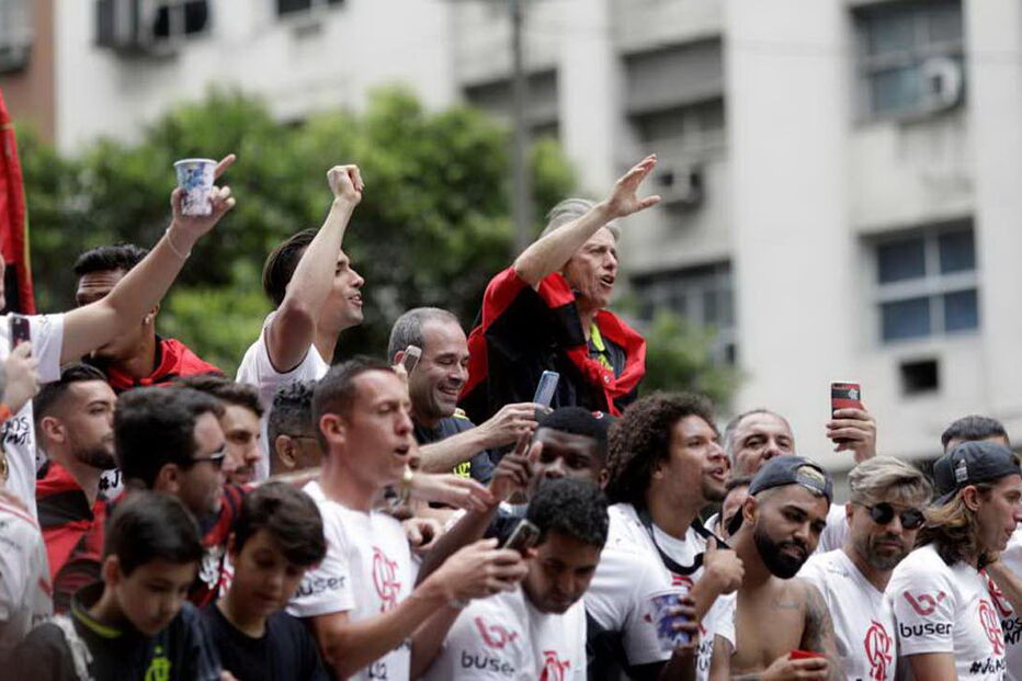 Rio de Janeiro pára para festejar Flamengo de Jesus	