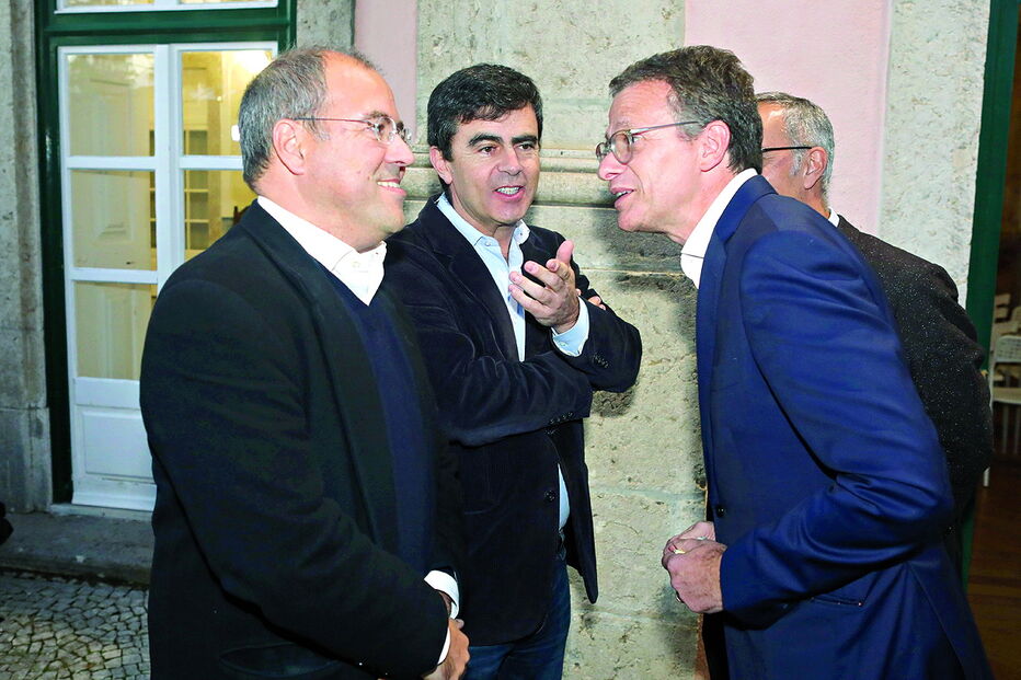 Nuno Artur Silva e Gonçalo Reis, presidente da RTP, voltaram a encontrar-se depois de o primeiro ter sido afastado da RTP