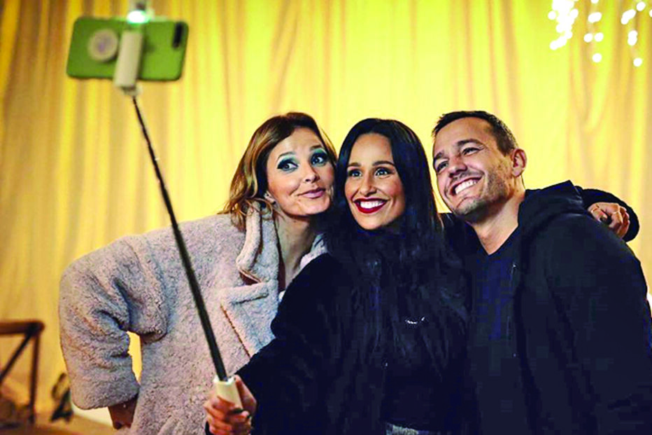Cristina Ferreira diverte-se com Rita Pereira e Pedro Teixeira