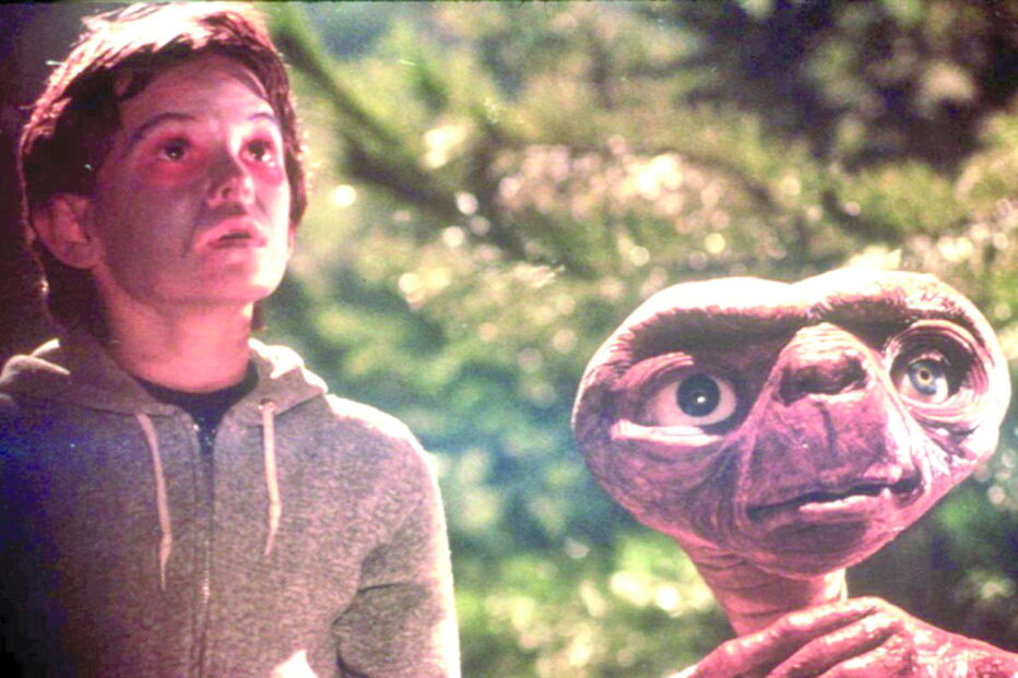 O ator tinha apenas dez anos quando participou no filme, em 1982