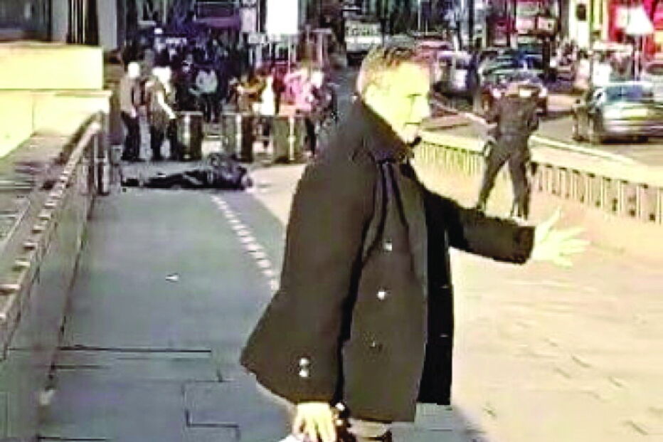 Herói anónimo lançou-se sobre o terrorista e conseguiu tirar-lhe a faca 