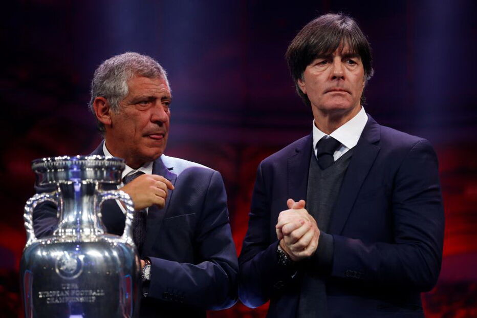 Fernando Santos e Joachim Loew