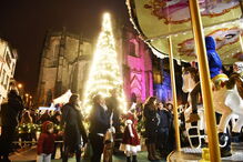 Inauguração das luzes de Natal na Guarda