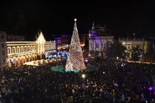 Inauguração das luzes de Natal em Braga